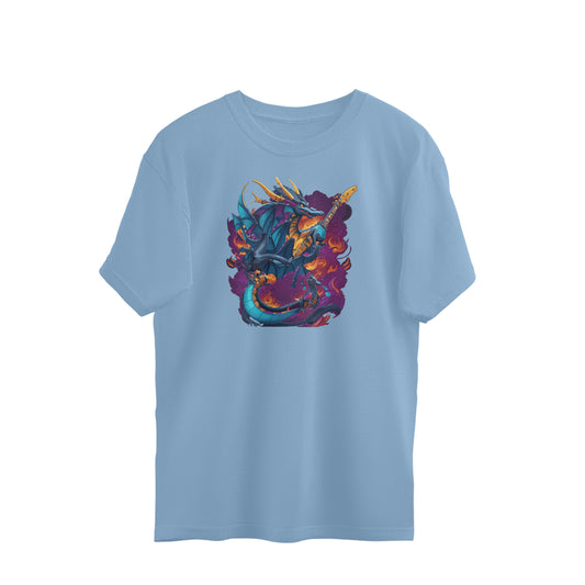 Dragon Grafitti Vibrant D-2  | Oversized T-Shirt - FairyBellsKart