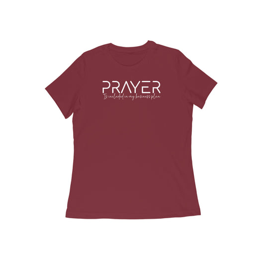Prayer | White | Women's T-Shirt - FairyBellsKart