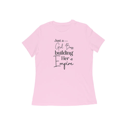 Just A Girl Boss | Women's T-Shirt - FairyBellsKart