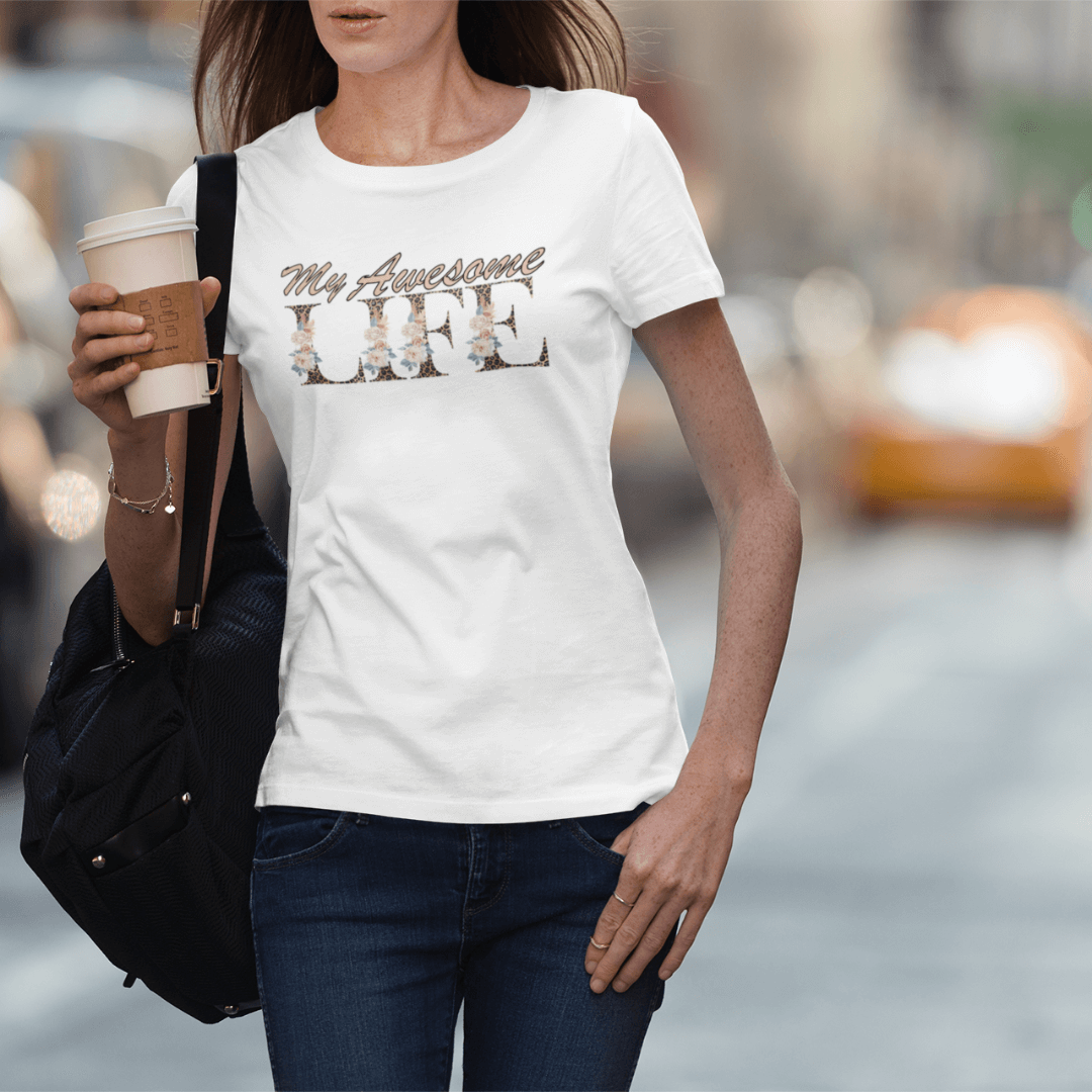 My Awesome Life | Women's T-Shirt - FairyBellsKart