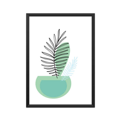 Boho Botanical Minimalist | Wall Art | FBKD4 - FairyBellsKart