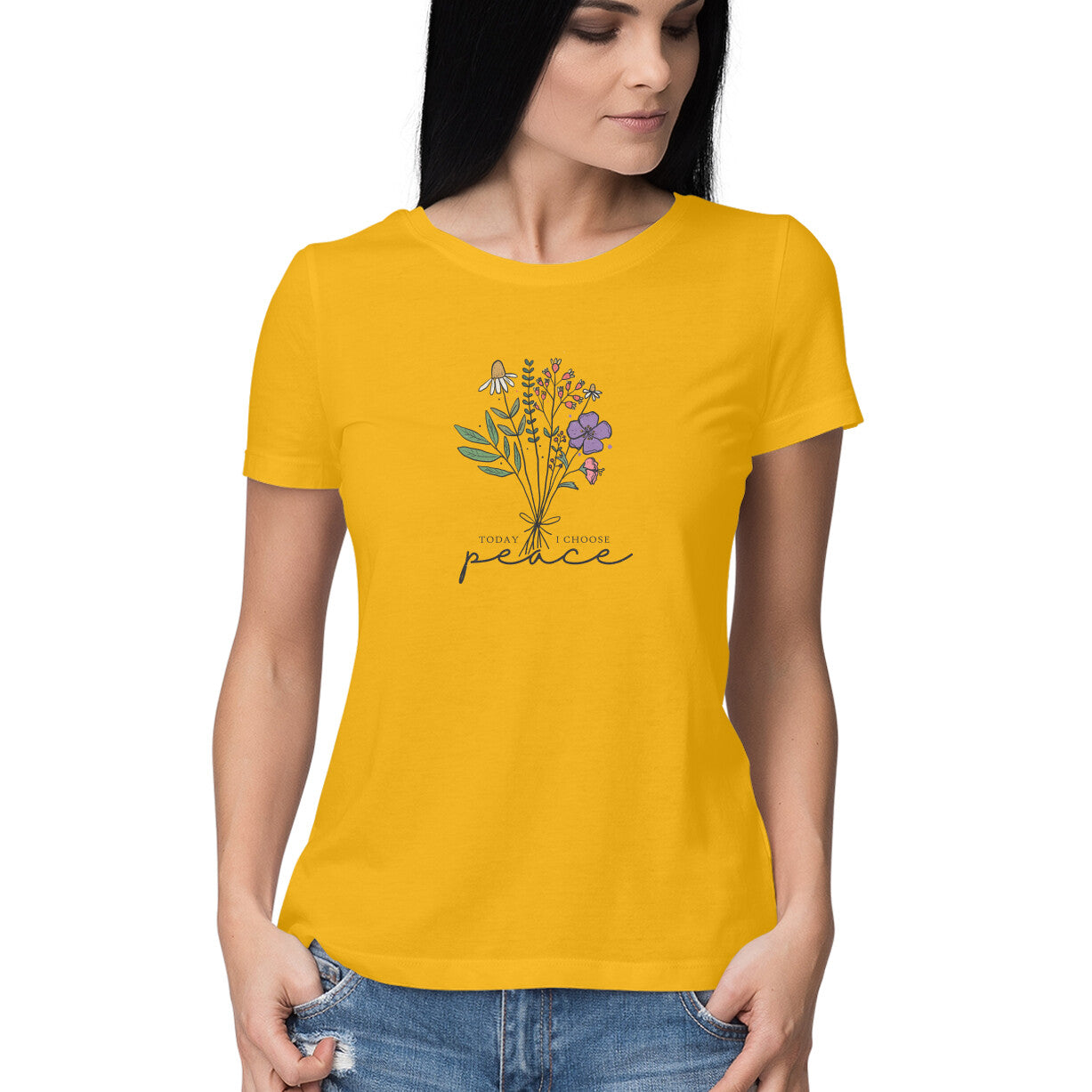 Today I Choose Peace  | Women's T-Shirt - FairyBellsKart