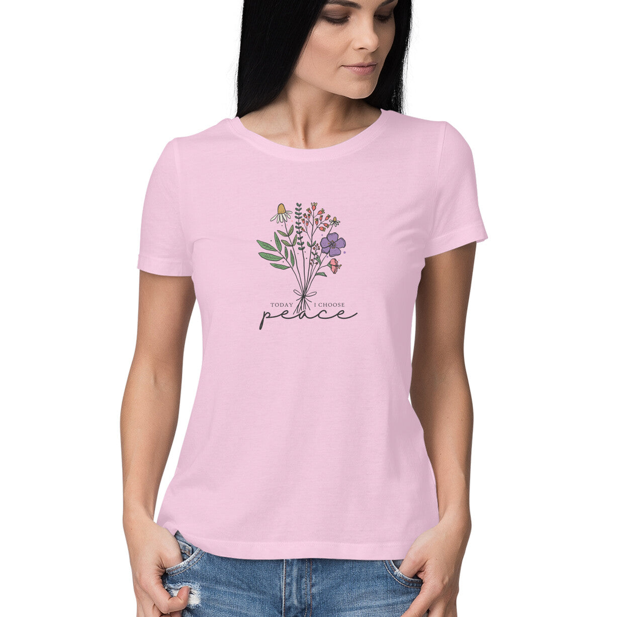 Today I Choose Peace  | Women's T-Shirt - FairyBellsKart