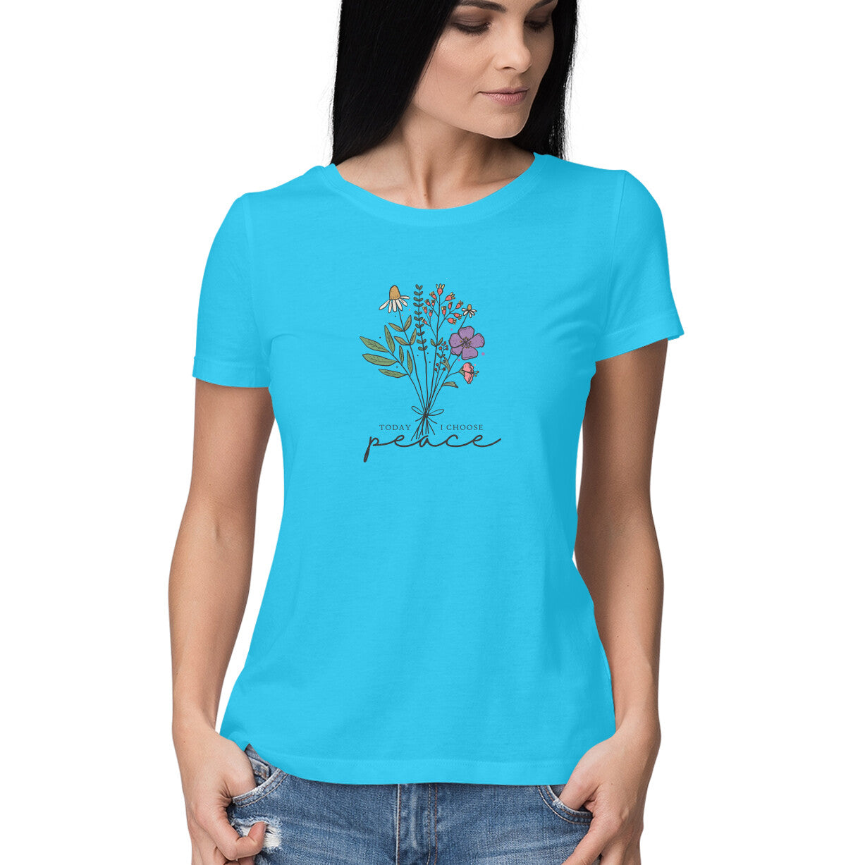 Today I Choose Peace | Women's T-Shirt at FairyBellsKart