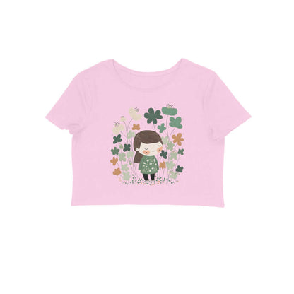 Cute Girl in Garden | Crop Tops | fairybellskart.com | Rs. 649.00