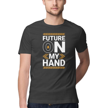 Future on my hand | Men's T-Shirt at FairyBellsKart