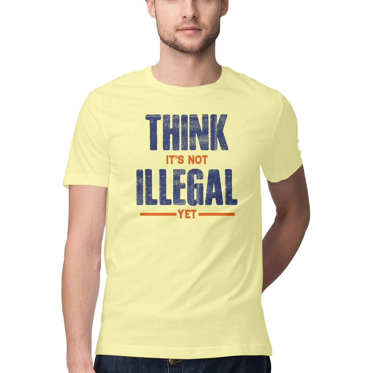 Think it's not Illegal | Men's T-Shirt - FairyBellsKart