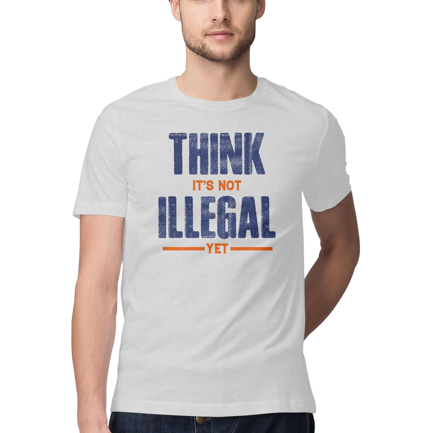 Think it's not illegal | Men's T-Shirt at FairyBellsKart