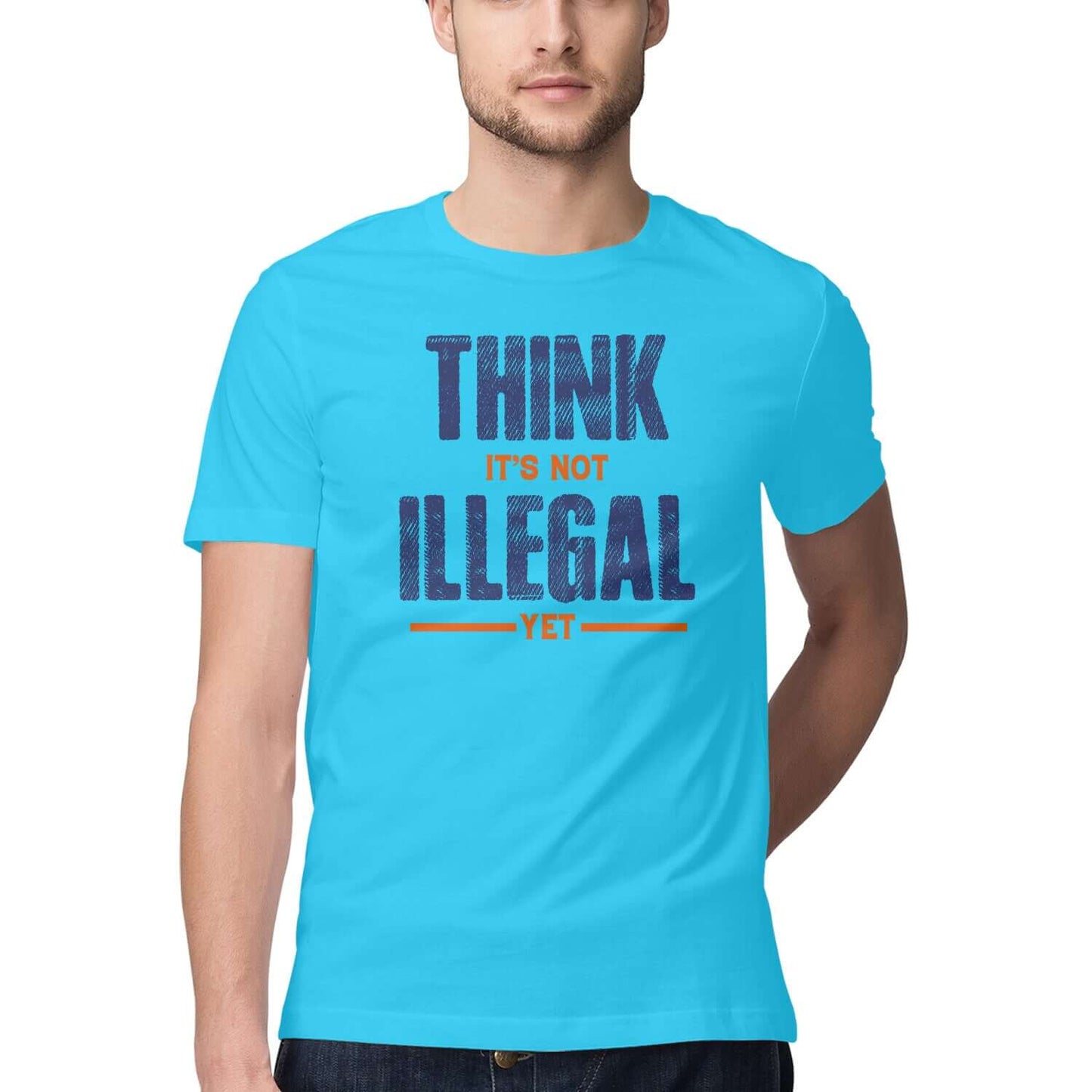 Think it's not Illegal | Men's T-Shirt - FairyBellsKart