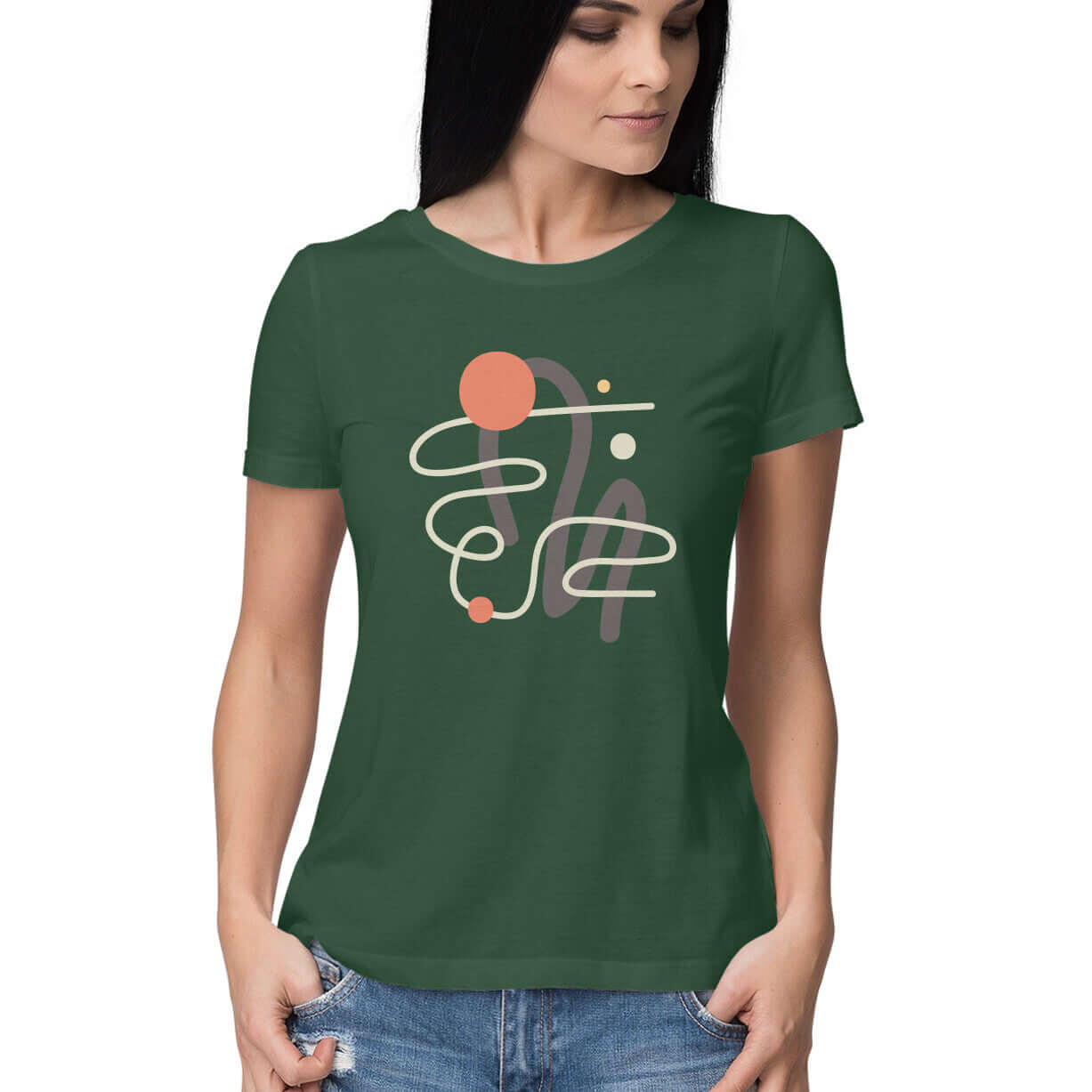 Abstract | 001 | Women's T-Shirt | FairyBellsKart | Rs. 799.00