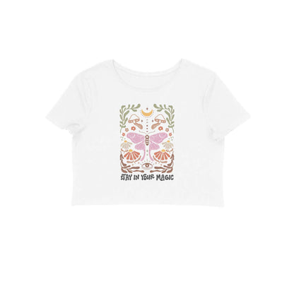 Stay In Your Magic | Boho 003 | Crop Tops - FairyBellsKart