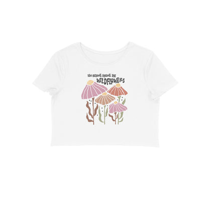 You Belong Among The Wild Flowers | Boho 005 | Crop Tops - FairyBellsKart