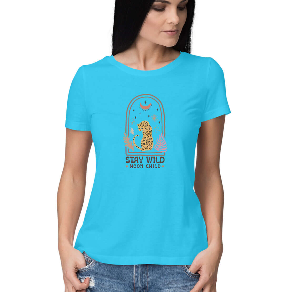 Stay Wild Moon Child | Boho 004 | Women's T-Shirt - FairyBellsKart