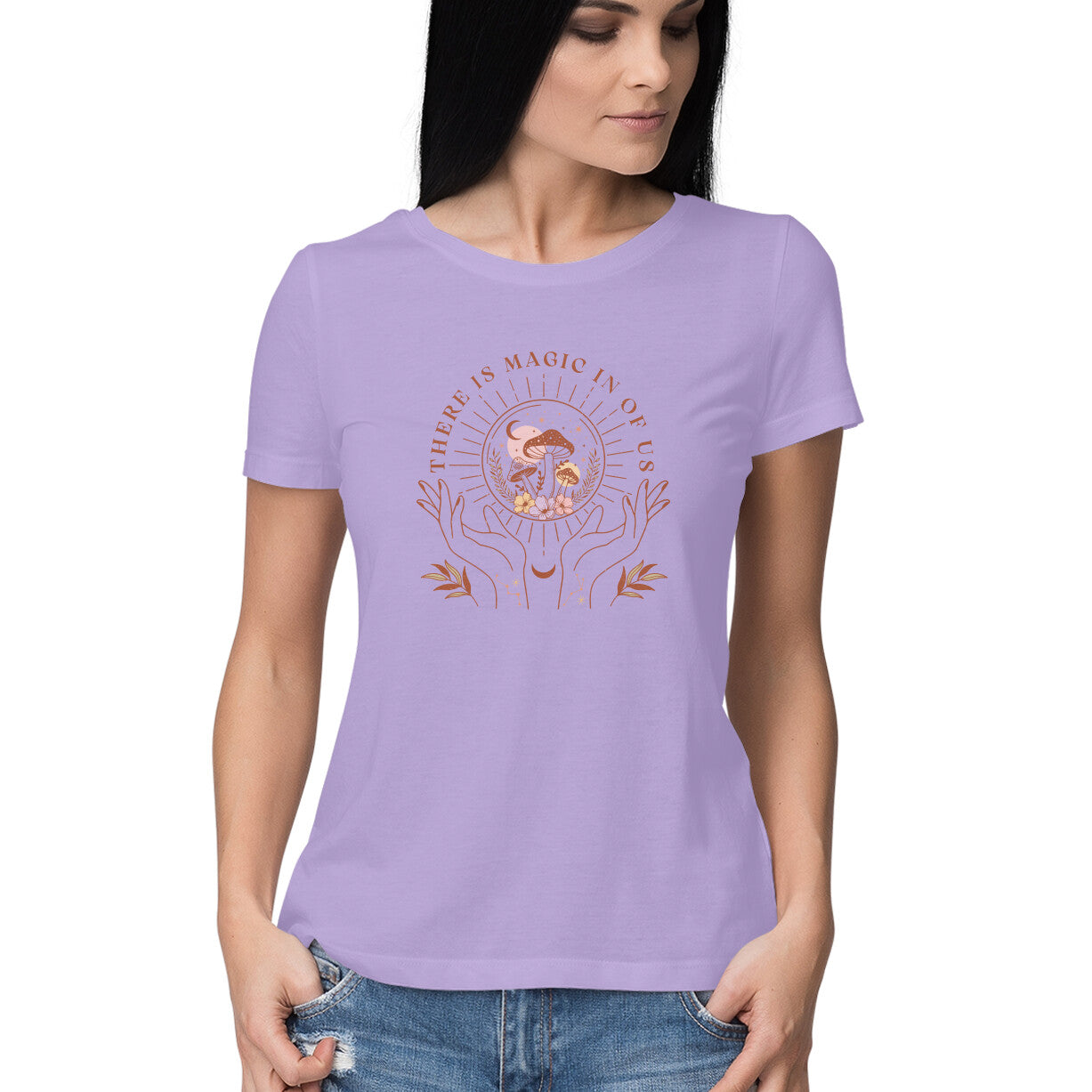 There Is Magic In Of Us | Boho 006  | Women's T-Shirt - FairyBellsKart