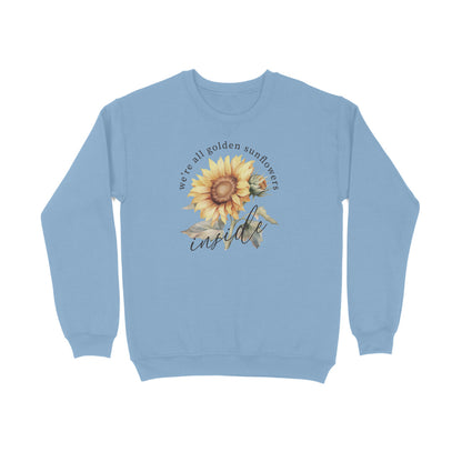 We're All Golden Sunflowers Inside | Vintage Flower 001 | Sweatshirt - FairyBellsKart