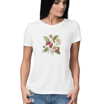 Feeling Berry Good | Vintage Flower 005 | Women's T-Shirt - FairyBellsKart