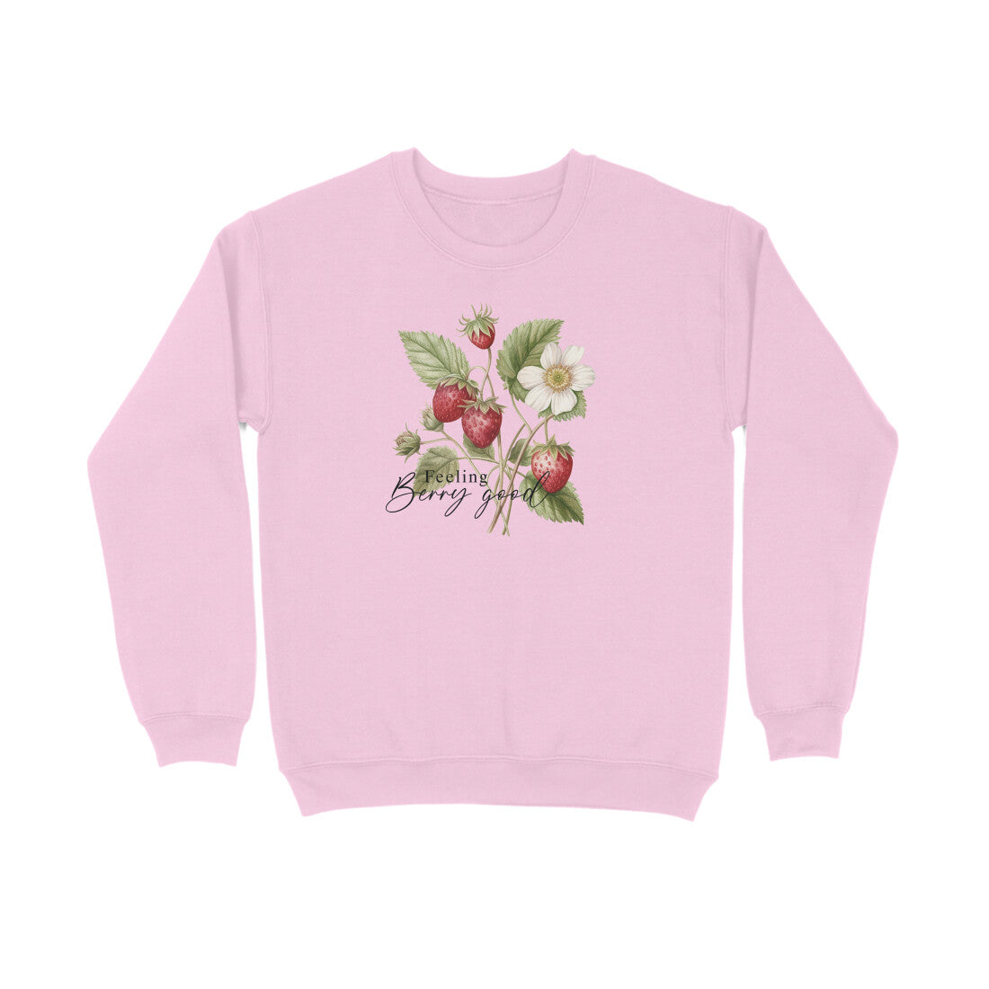 Feeling Berry Good | Vintage Flower 005 | Sweatshirt - FairyBellsKart