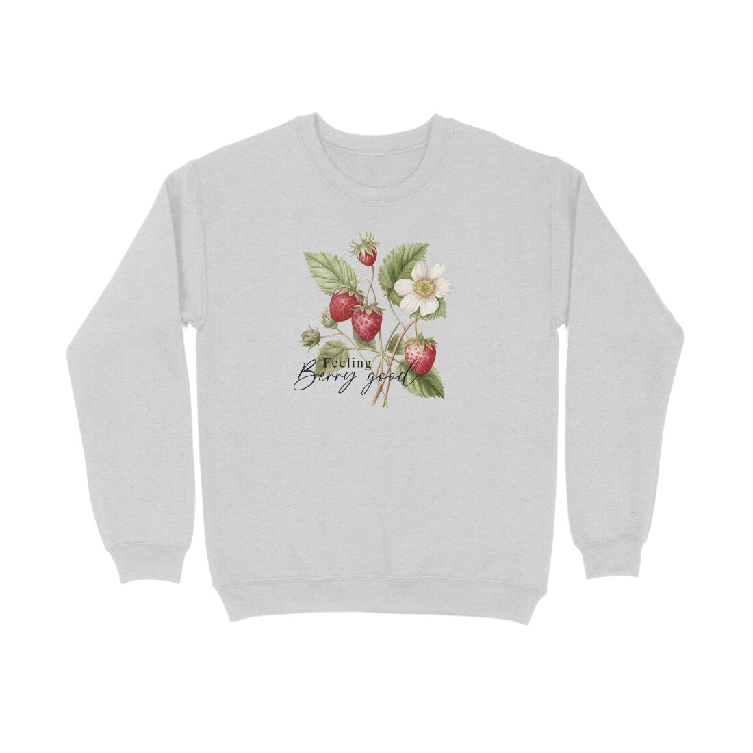 Feeling Berry Good | Vintage Flower 005 | Sweatshirt - FairyBellsKart