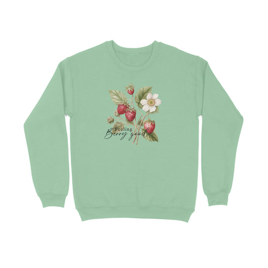 Feeling Berry Good | Vintage Flower 005 | Sweatshirt - FairyBellsKart