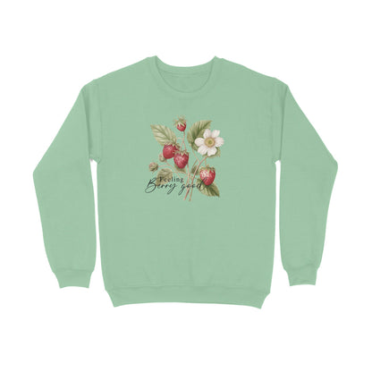 Feeling Berry Good | Vintage Flower 005 | Sweatshirt - FairyBellsKart