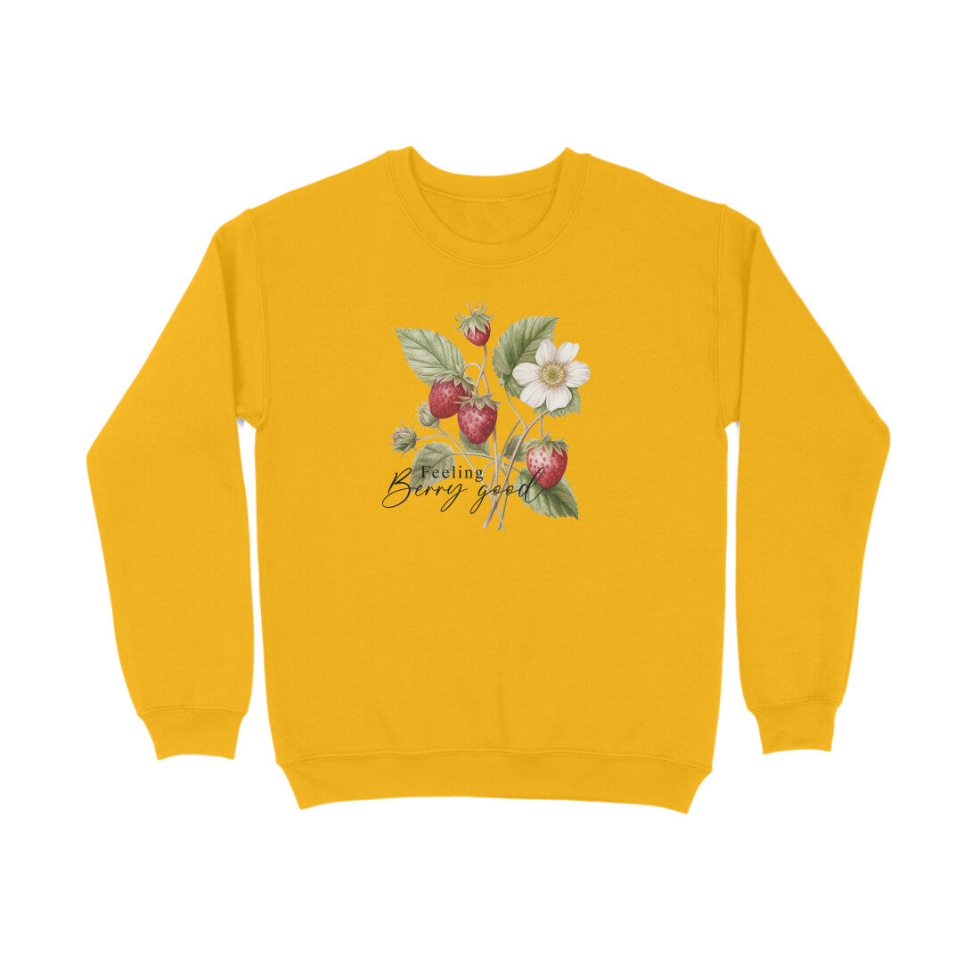 Feeling Berry Good | Vintage Flower 005 | Sweatshirt - FairyBellsKart