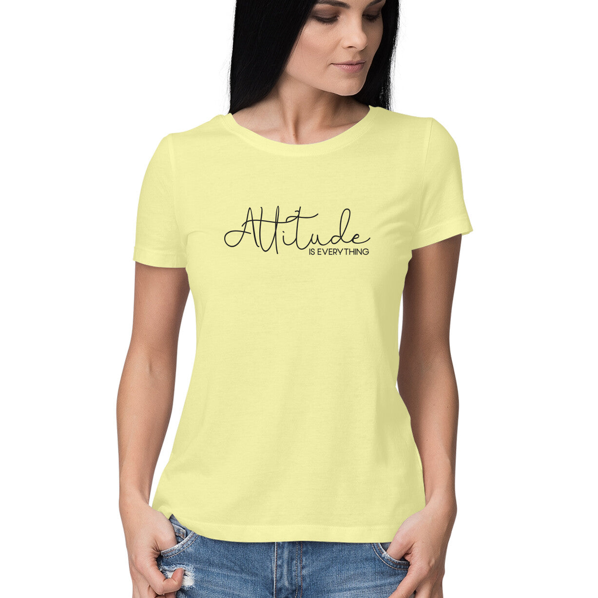 Attitude Is Everything | Women's T-Shirt - FairyBellsKart