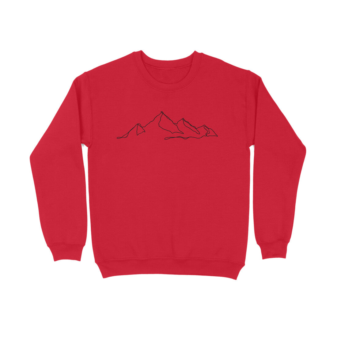 Mountain Line Art | Sweatshirt - FairyBellsKart