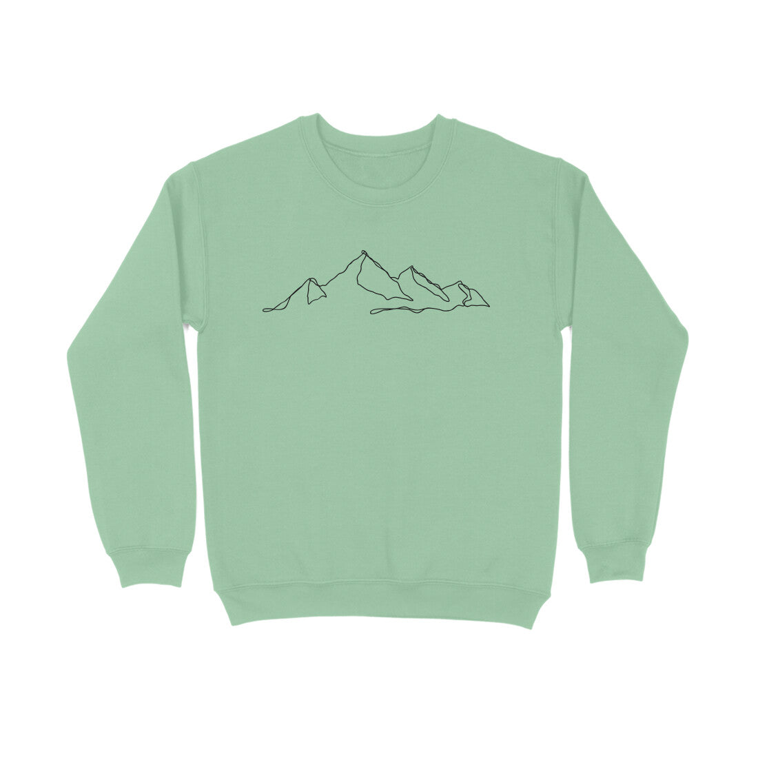 Mountain Line Art | Sweatshirt - FairyBellsKart