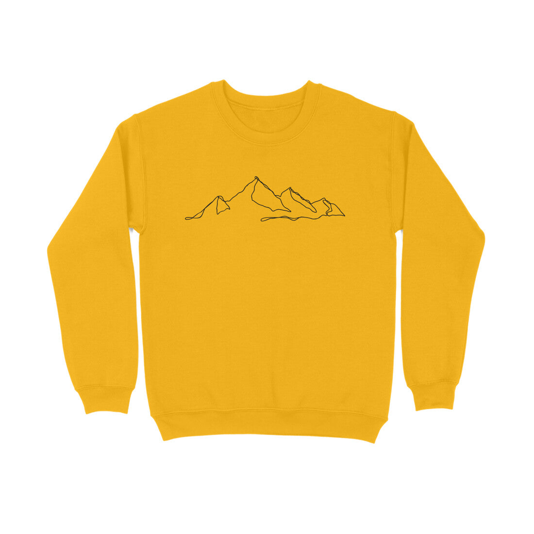 Mountain Line Art | Sweatshirt