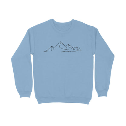 Mountain Line Art | Sweatshirt - FairyBellsKart