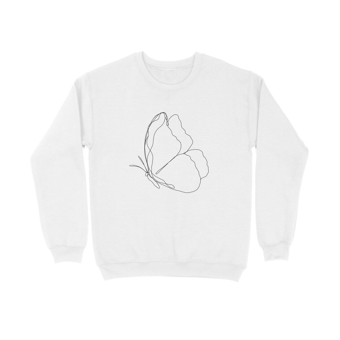 Butterfly Line Art | Sweatshirt - FairyBellsKart