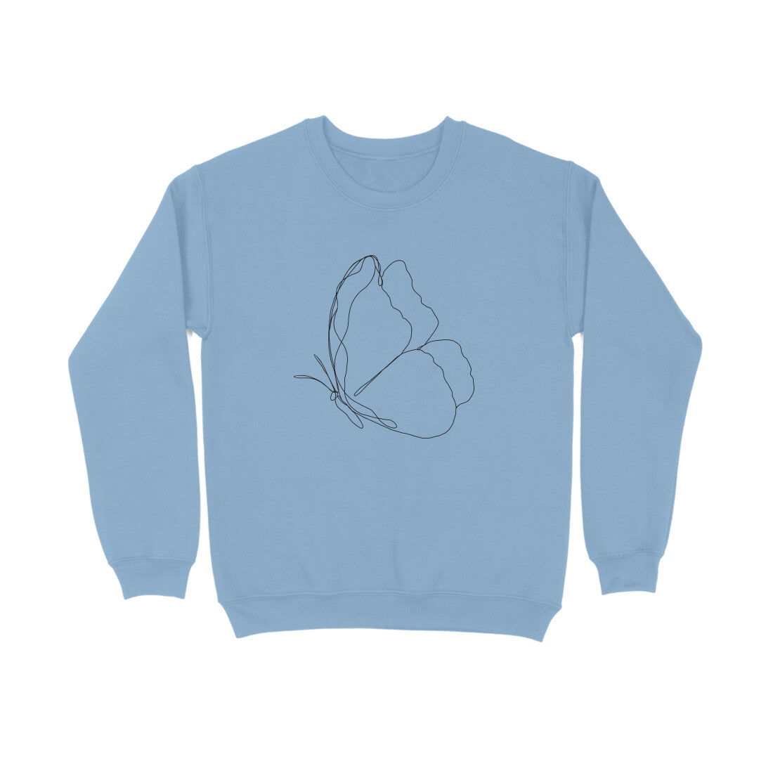 Butterfly Line Art | Sweatshirt - FairyBellsKart