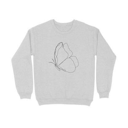 Butterfly Line Art | Sweatshirt - FairyBellsKart