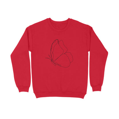 Butterfly Line Art | Sweatshirt - FairyBellsKart