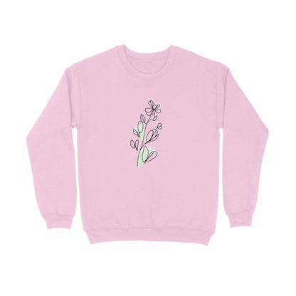 Flower Line Art | 002 | Sweatshirt - FairyBellsKart