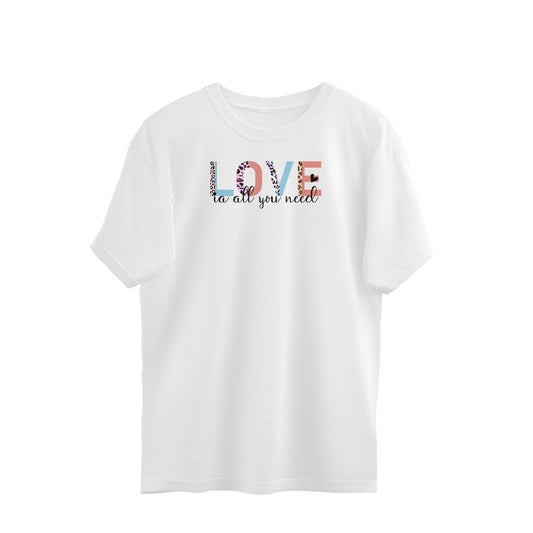 Love is all you need | Oversized T-Shirt - FairyBellsKart