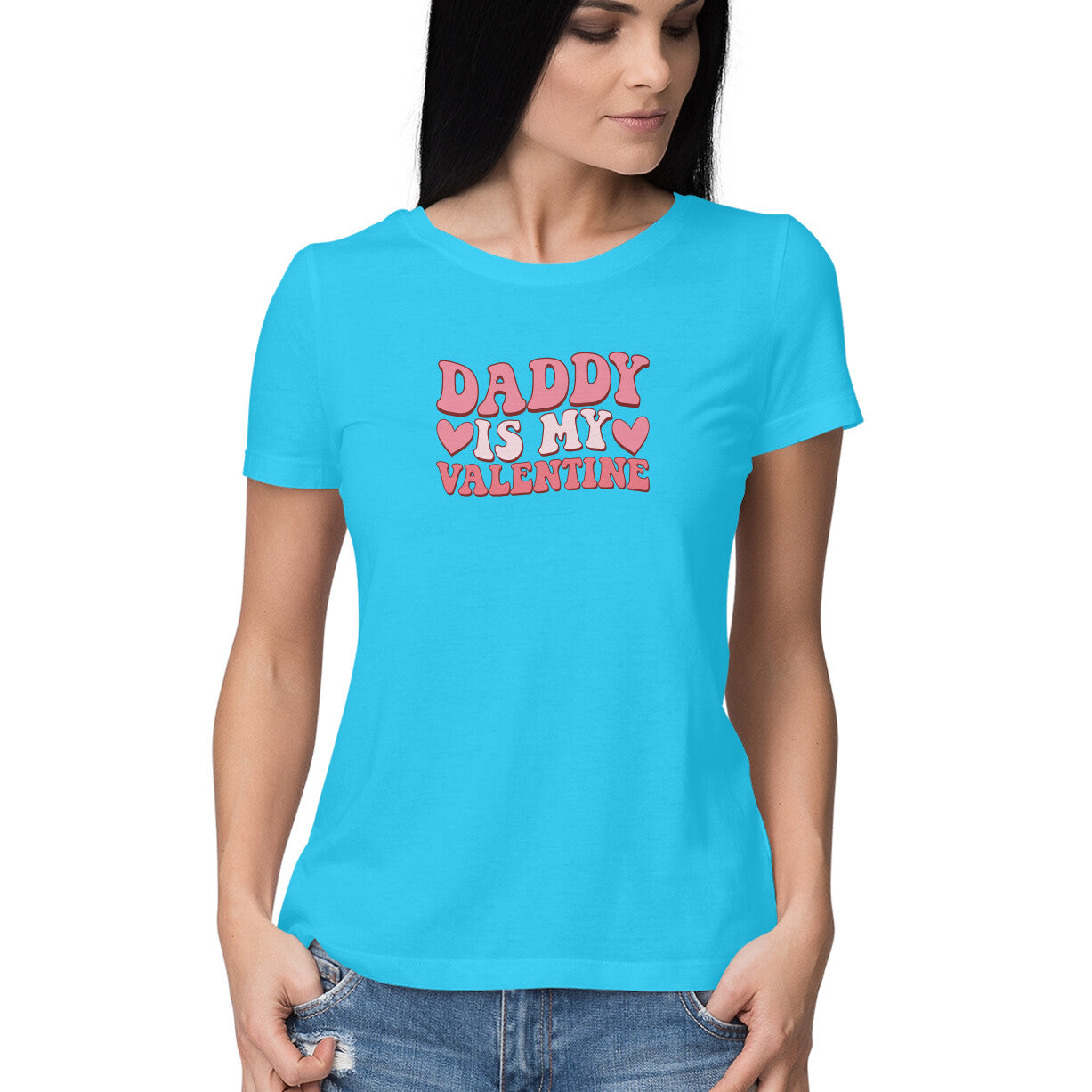 Daddy Is My Valentine | Women's T-Shirt - FairyBellsKart