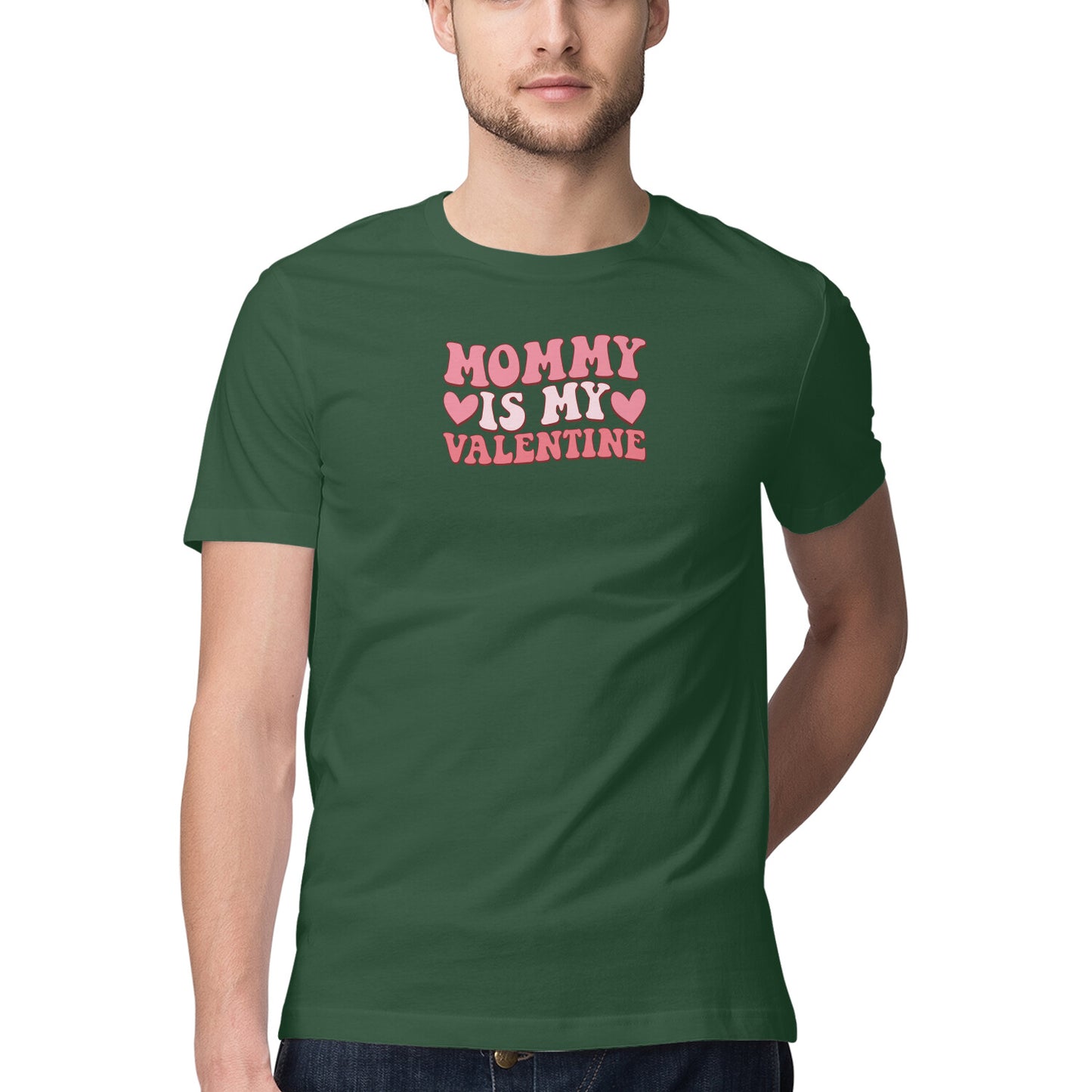 Mommy Is My Valentine | Men's T-Shirt