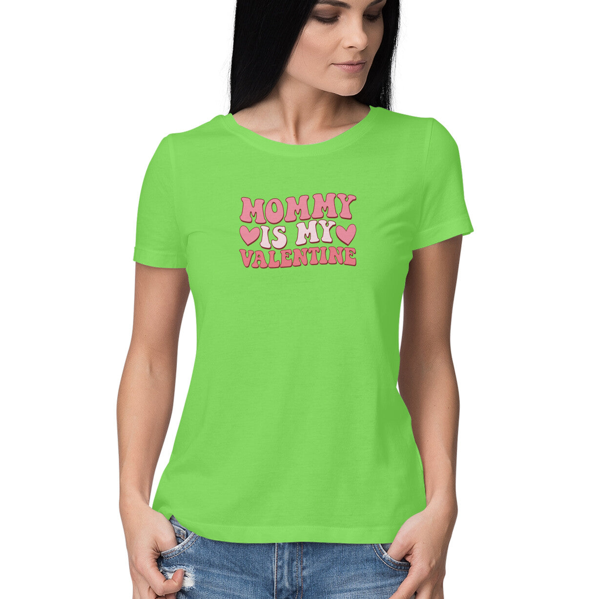 Mommy Is My Valentine | Women's T-Shirt