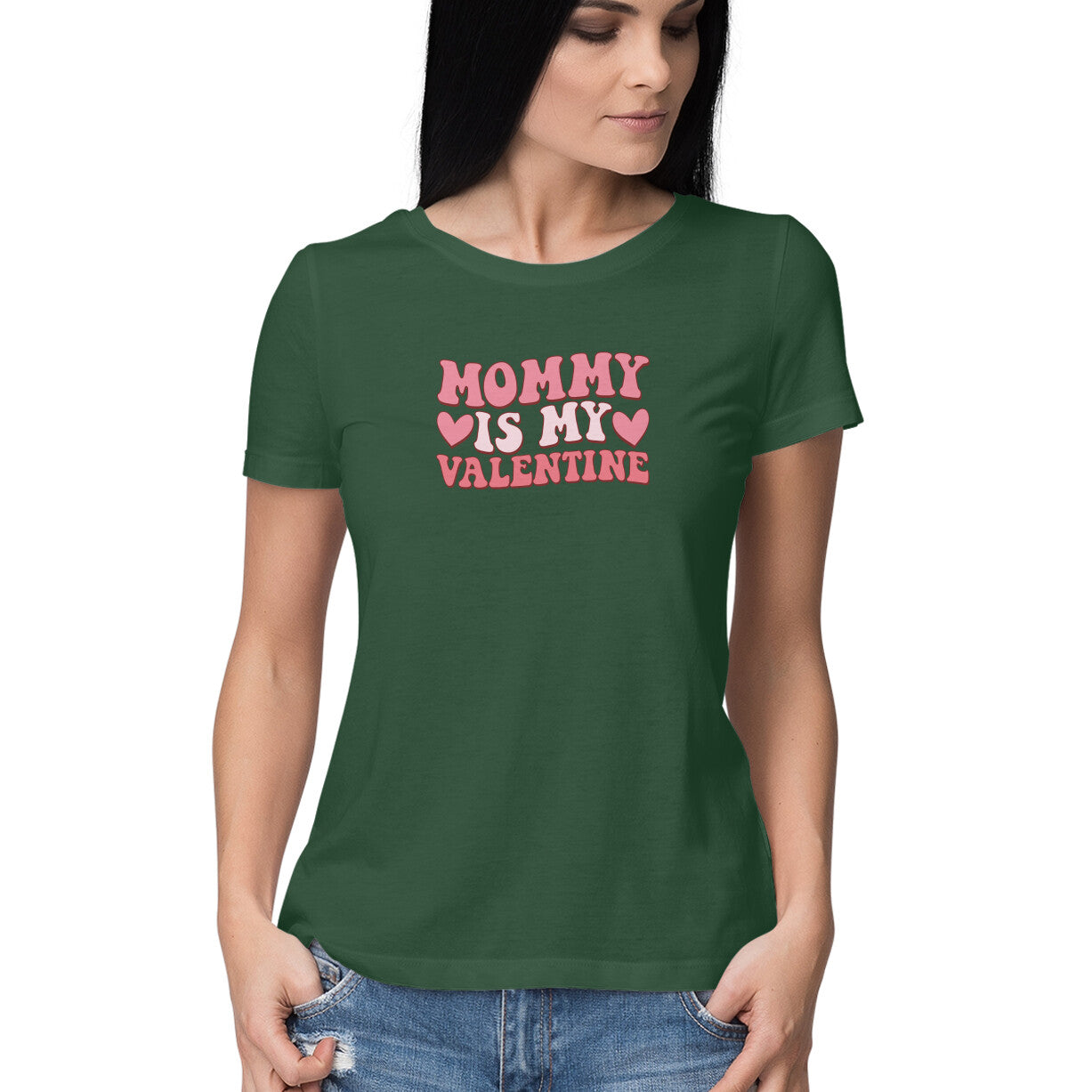 Mommy Is My Valentine | Women's T-Shirt