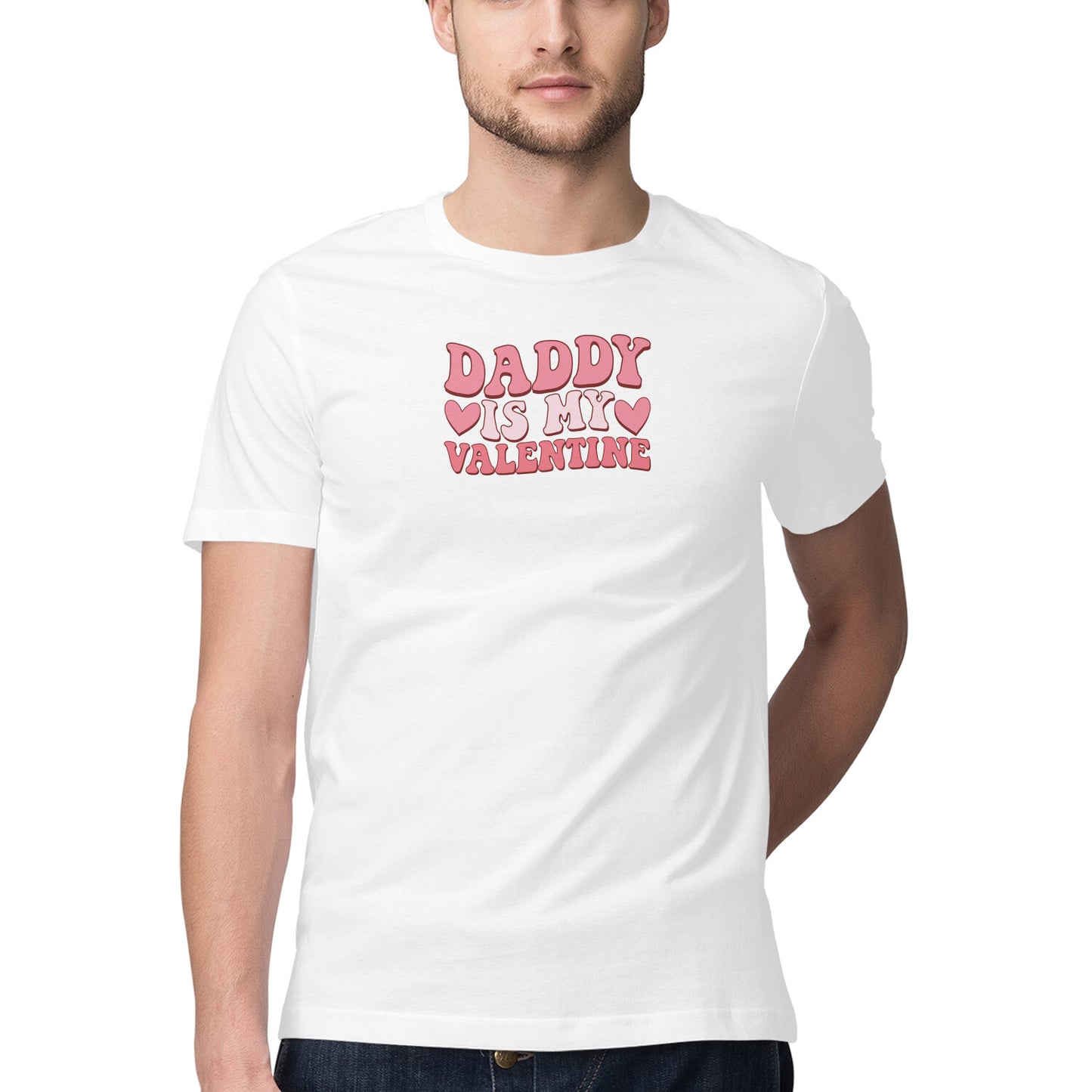 Daddy Is My Valentine |  Men's T-Shirt - FairyBellsKart