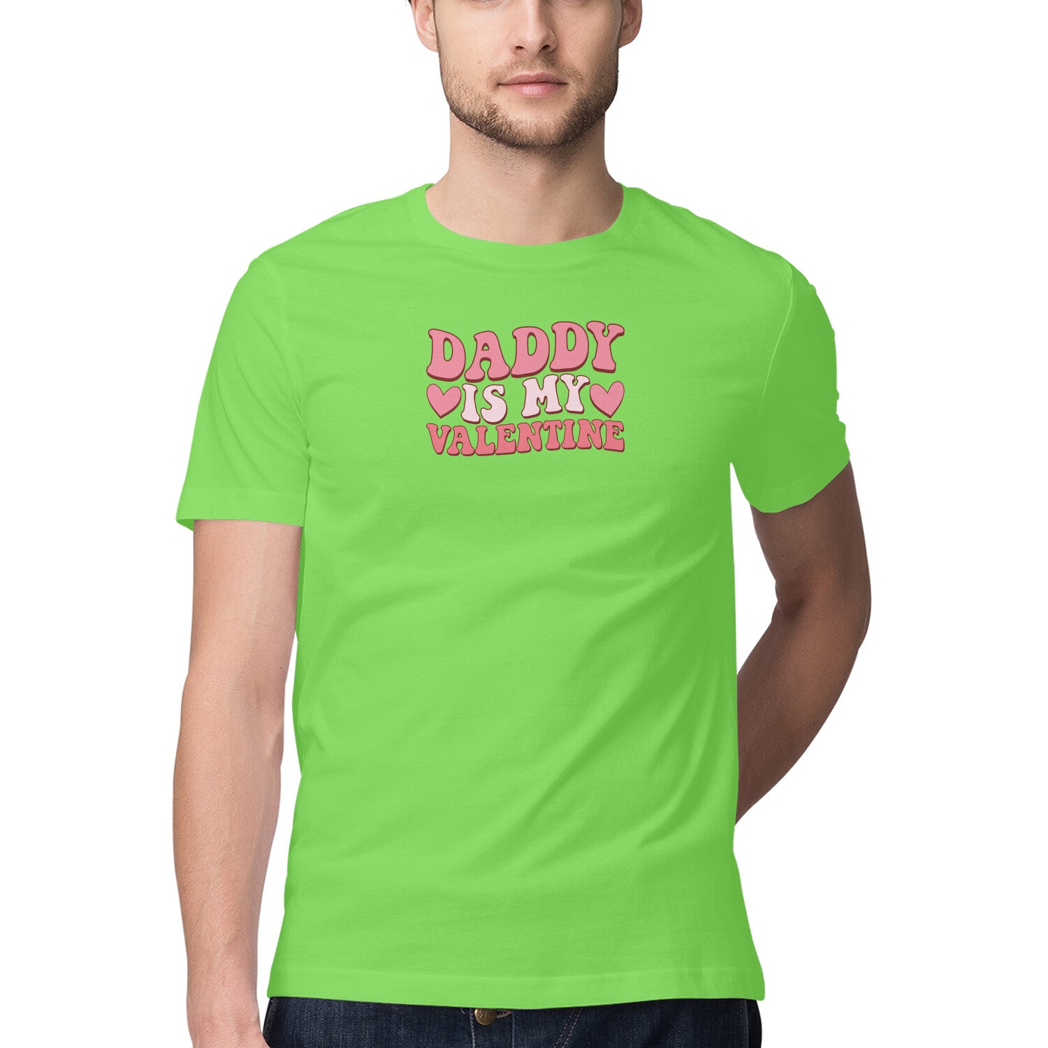 Daddy Is My Valentine | Men's T-Shirt | Rs. 799.00 at fairybellskart.com