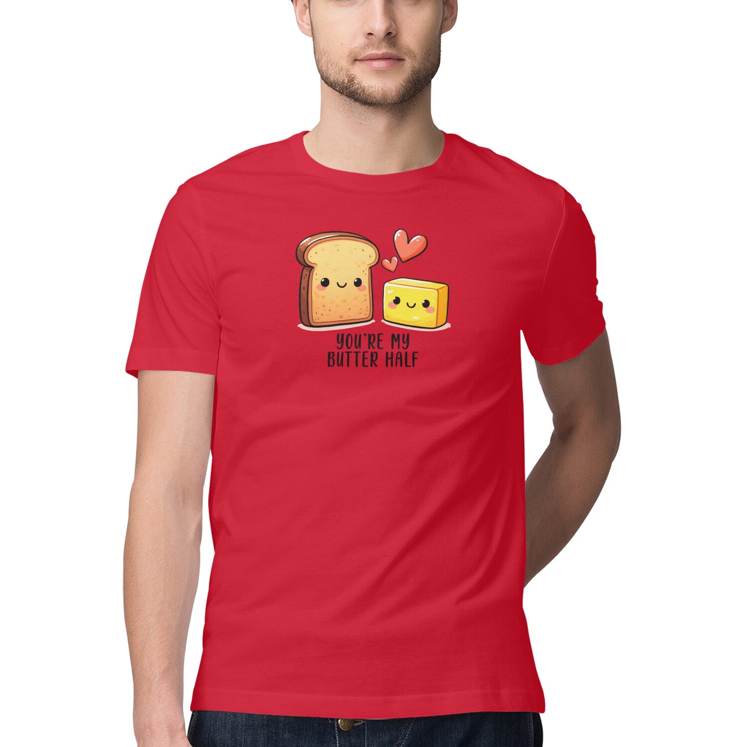 You're My Butter Half | Men's T-Shirt - FairyBellsKart