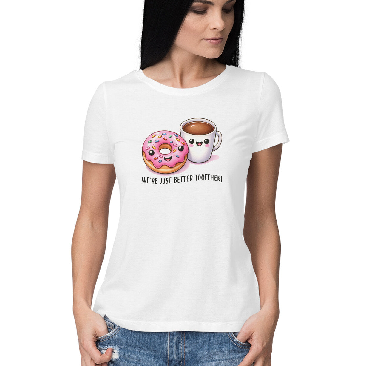 We're Just Better Together |  Women's T-Shirt - FairyBellsKart