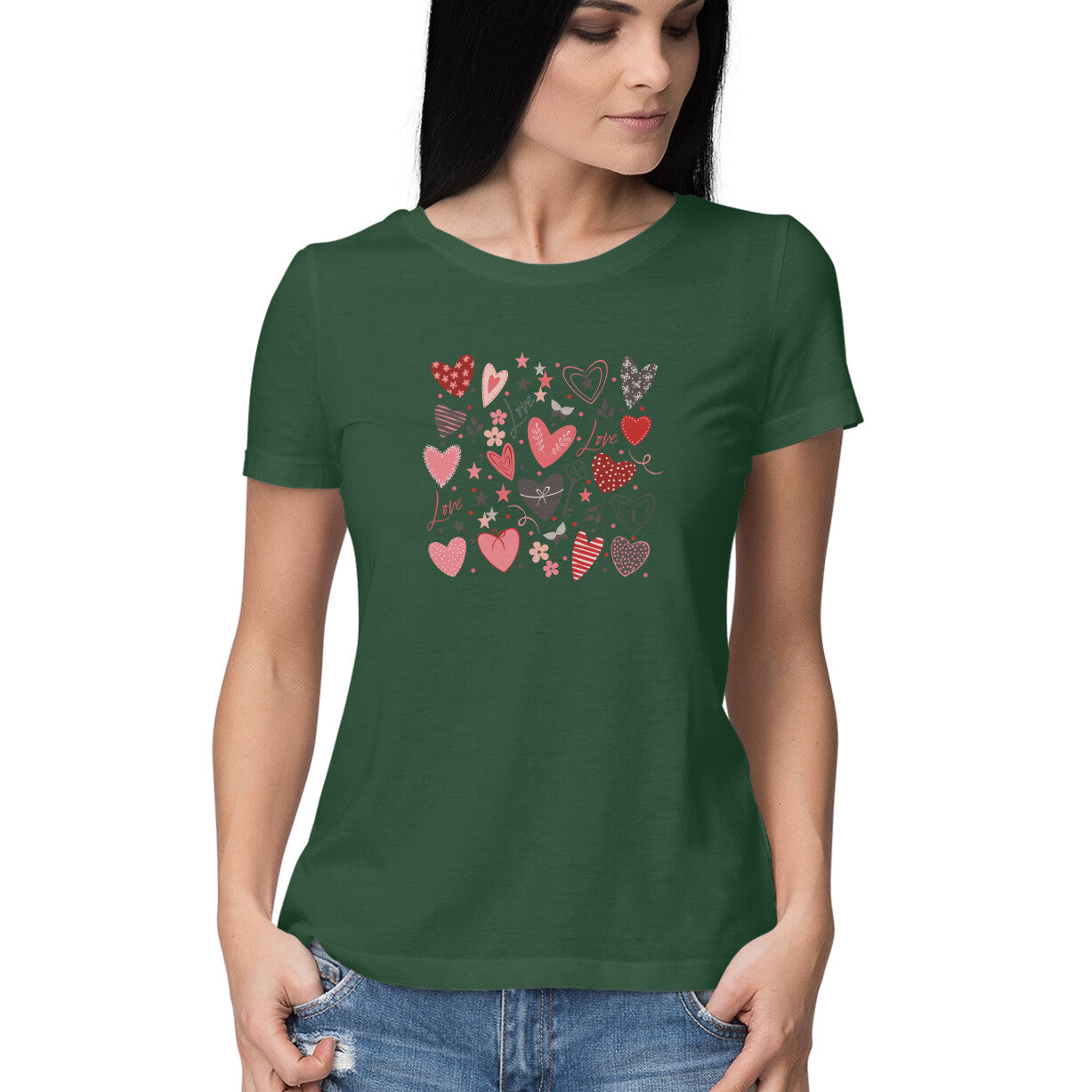 Valentine’s Day Hearts | Women's T-Shirt