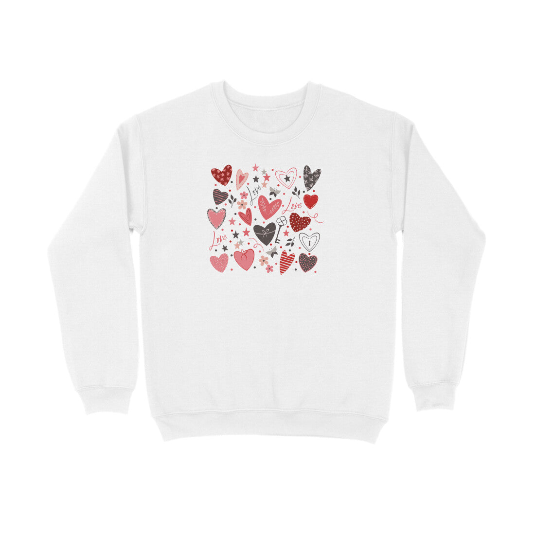 Valentine’s Day Hearts | Sweatshirt - FairyBellsKart