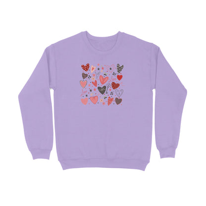 Valentine’s Day Hearts | Sweatshirt - FairyBellsKart