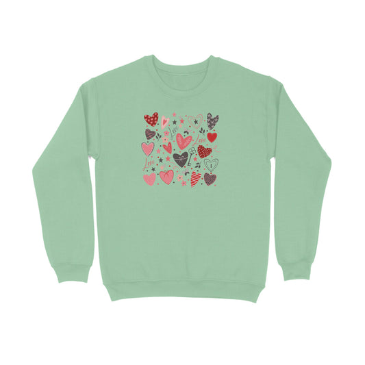 Valentine’s Day Hearts | Sweatshirt - FairyBellsKart