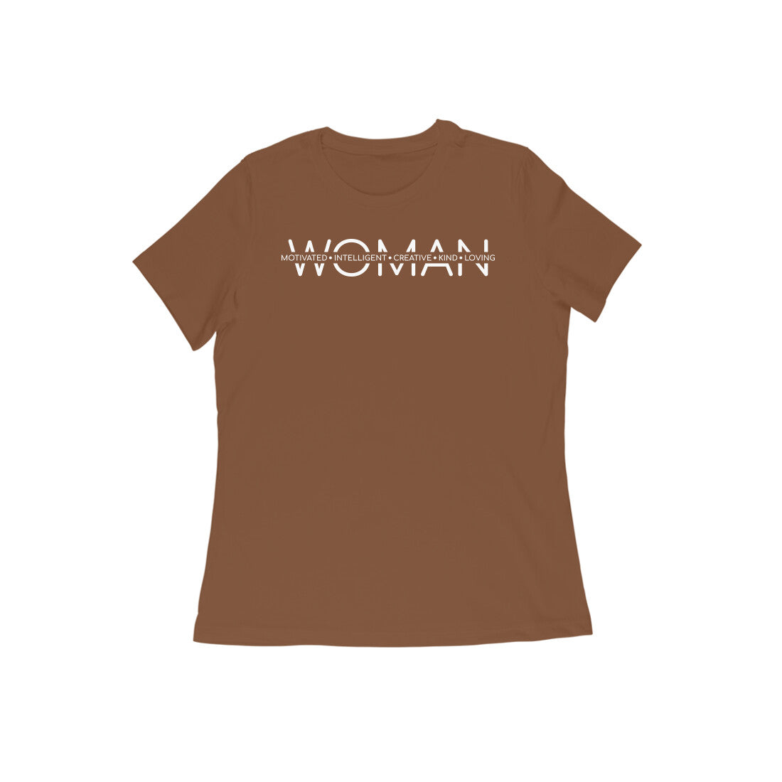 Woman Motivated Intelligent Creative | White | Women's T-Shirt - FairyBellsKart