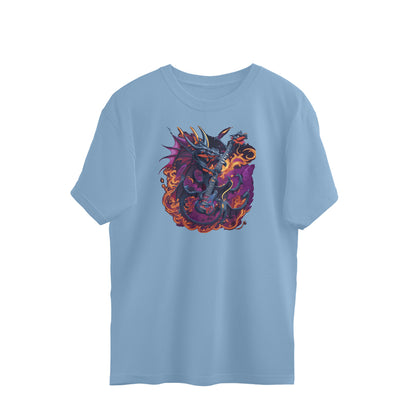 Dragon Grafitti Vibrant D-1 | Oversized T-Shirt - FairyBellsKart